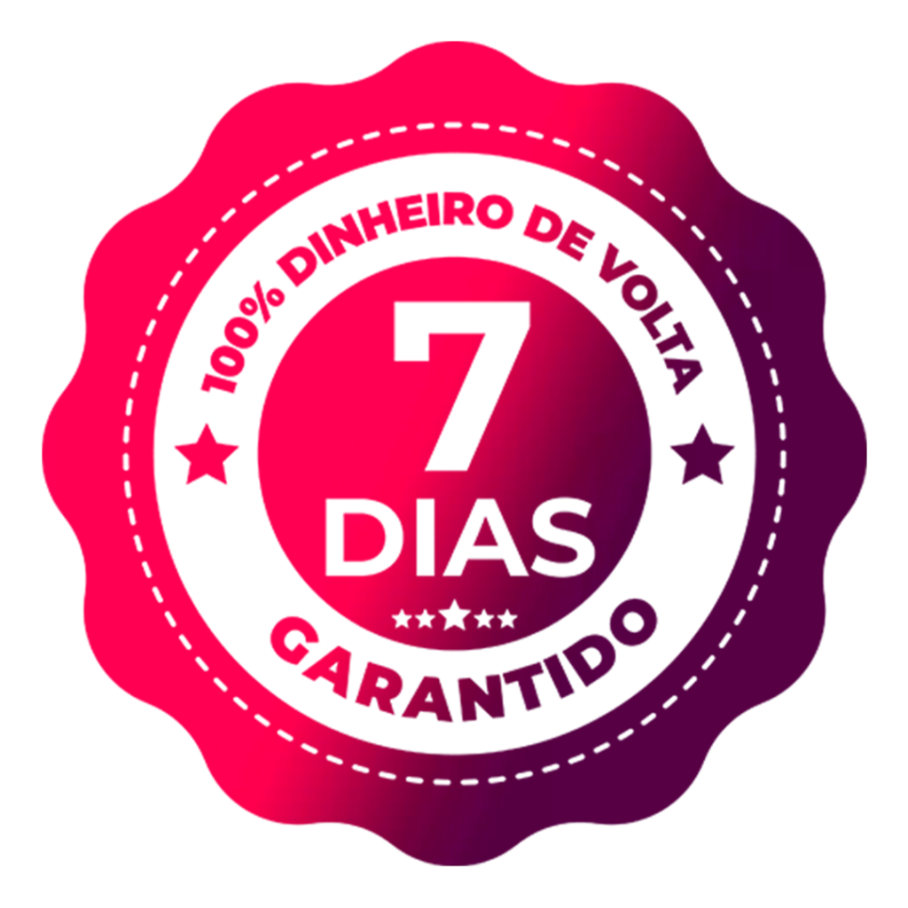 7 dias de garantia